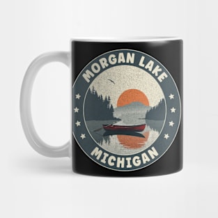 Morgan Lake Michigan Sunset Mug